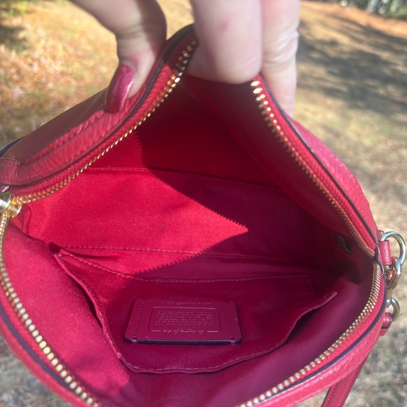 Coach Dome Leather Crossbody Bag NWOT - Picture 8 of 16